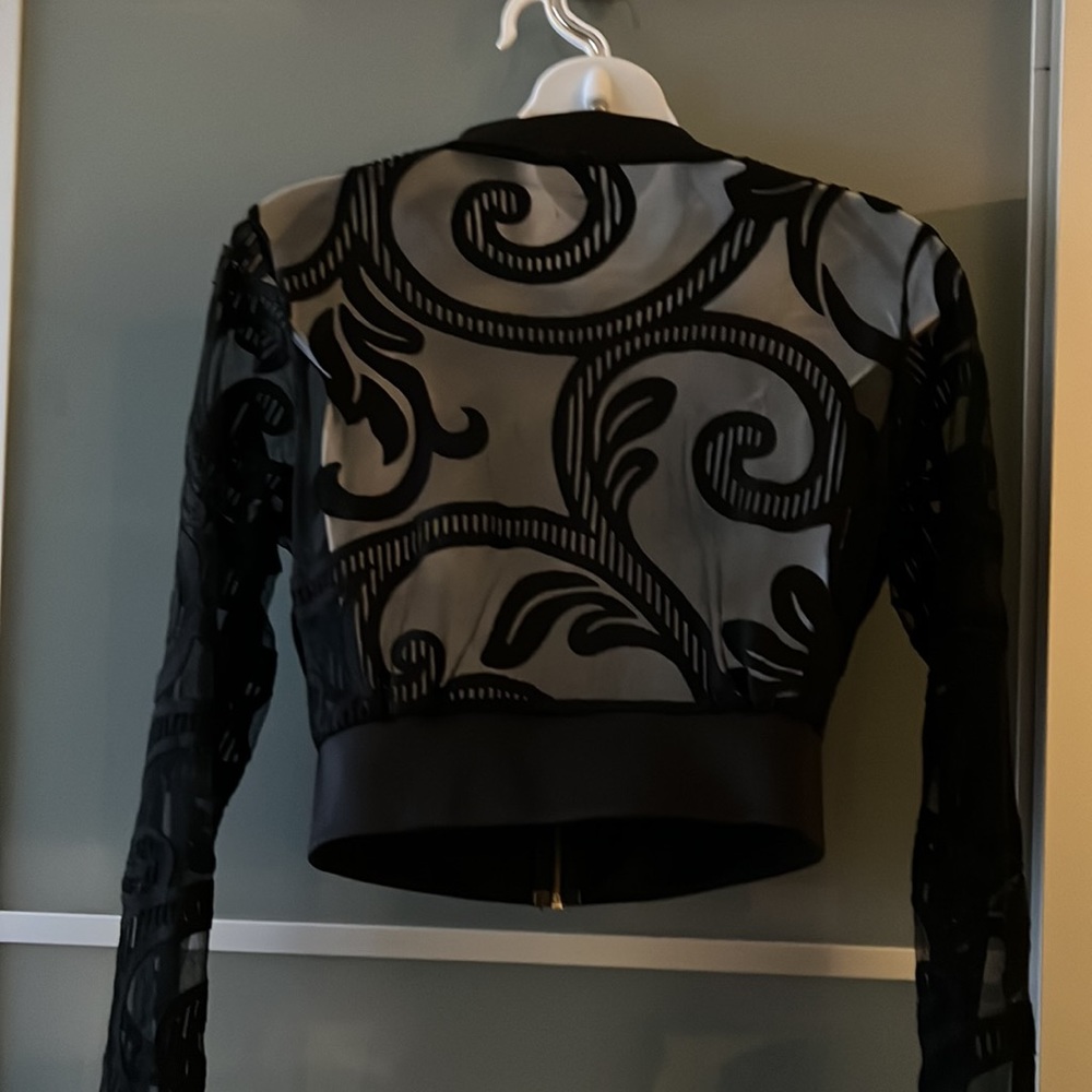 Mesh crop Jacket - Picture 2 of 6